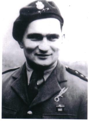 Adolf Pilch 'Dolina' - żołnierz Polskich Sił Zbrojnych na Zachodzie - zdjęcie powojenne