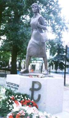 Pomnik - Łączniczkom Armii Krajowej